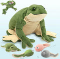 MaoGoLan Giant Frog Stuffed Animal Plush Family - Educational Plush