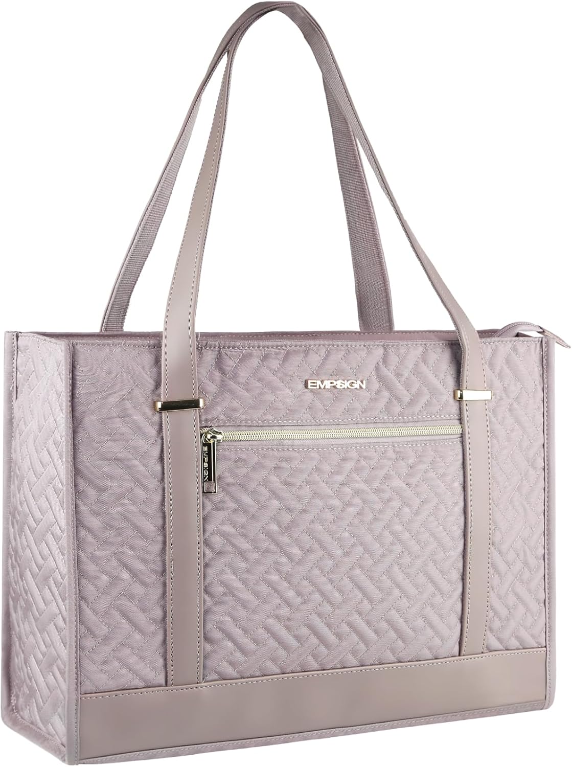 Stylish Laptop Tote Bag for Women, Large Capacity & Waterproof