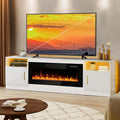 Lemberi Fireplace TV Stand with 36 inch Electric Fireplace