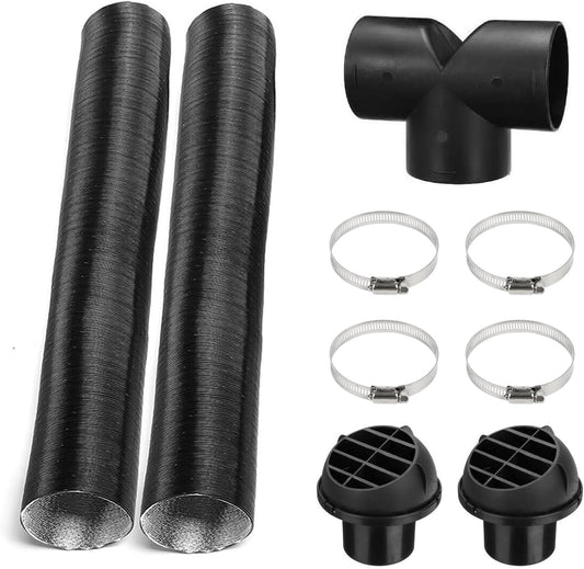 Efficient T-Shaped Air Duct for Diesel Heaters