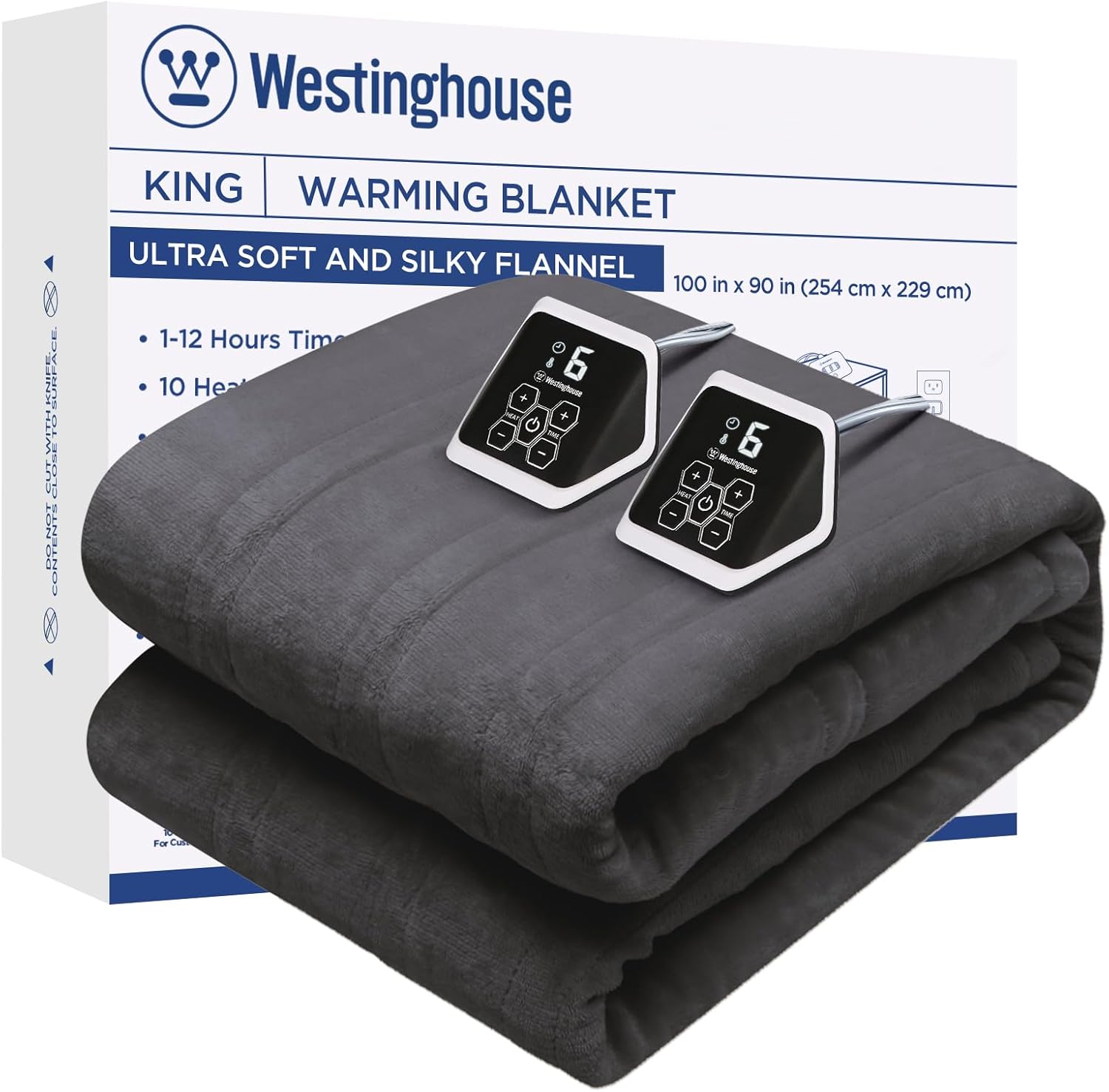 Westinghouse King Size Electric Heating Blanket for Comfort