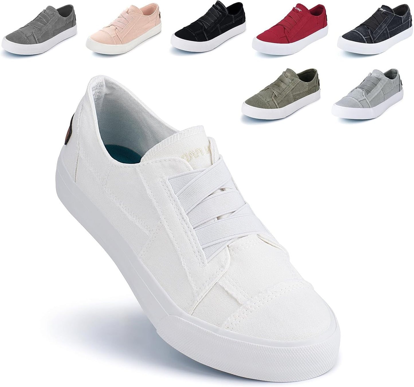 Stylish Slip On Sneakers for Women - Comfortable Casual Flats