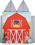 Couch Swag Play Panel for Childrens Foam Sofa Kids Couch (Barn)