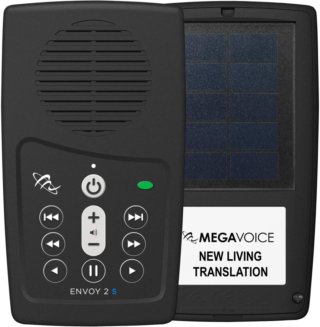 NLT Narrated MegaVoice Solar Audio Bible Player for Everyone