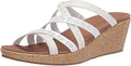 Skechers Women's Beverlee-Tiger Posse Wedge Sandal - Cork Wedge
