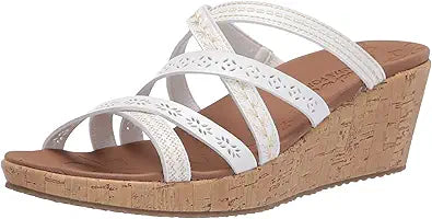 Skechers Women's Beverlee-Tiger Posse Wedge Sandal Review