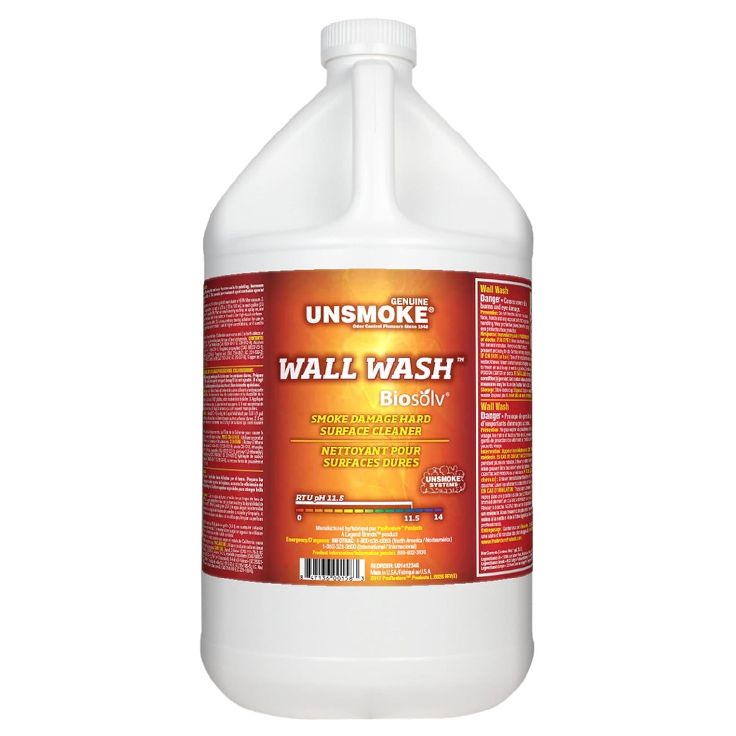 Unsmoke Wall Wash with Biosolv: Effective Degreaser for Walls