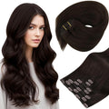 Sunny Hair Clip in Hair Extensions Straight Human Hair - Full Volume