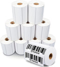 4 x 1.5 in Direct Thermal Labels - 10 Rolls, 900/roll - Reliable