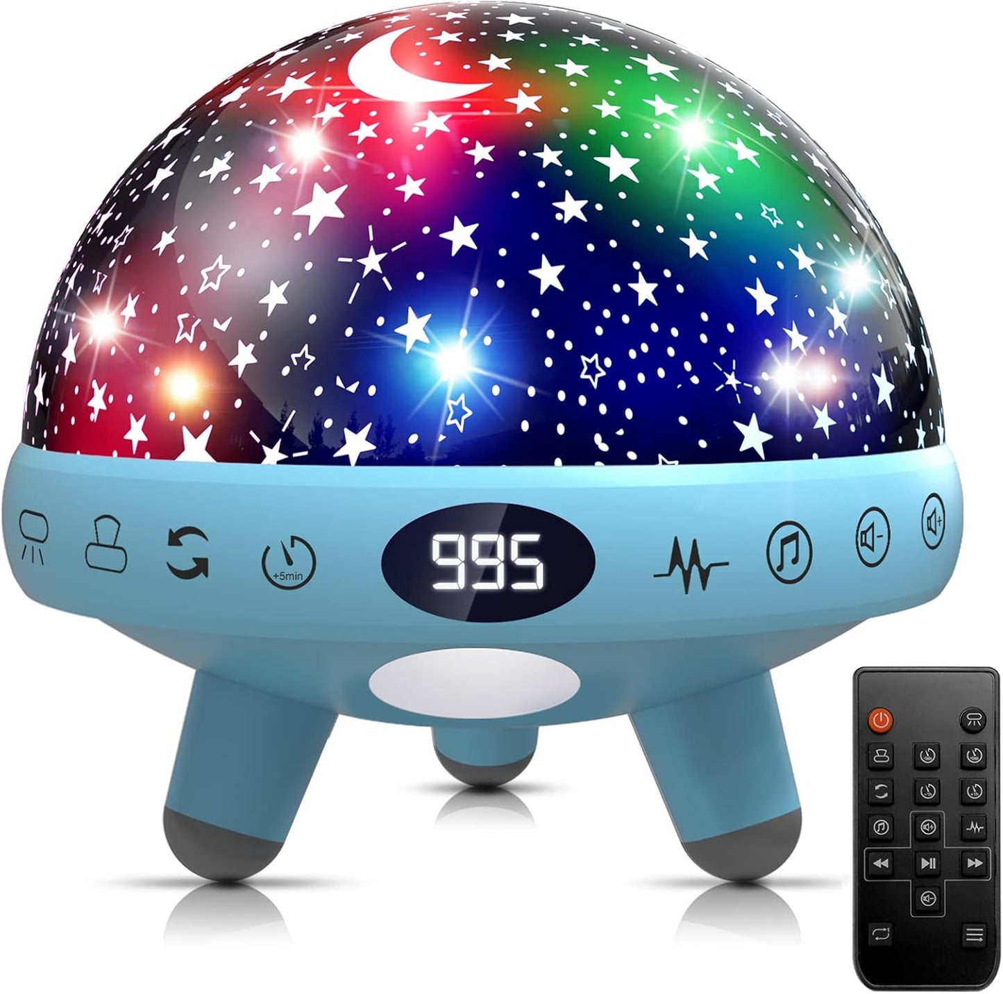YACHANCE Night Light & Sound Machine for Sweet Dreams
