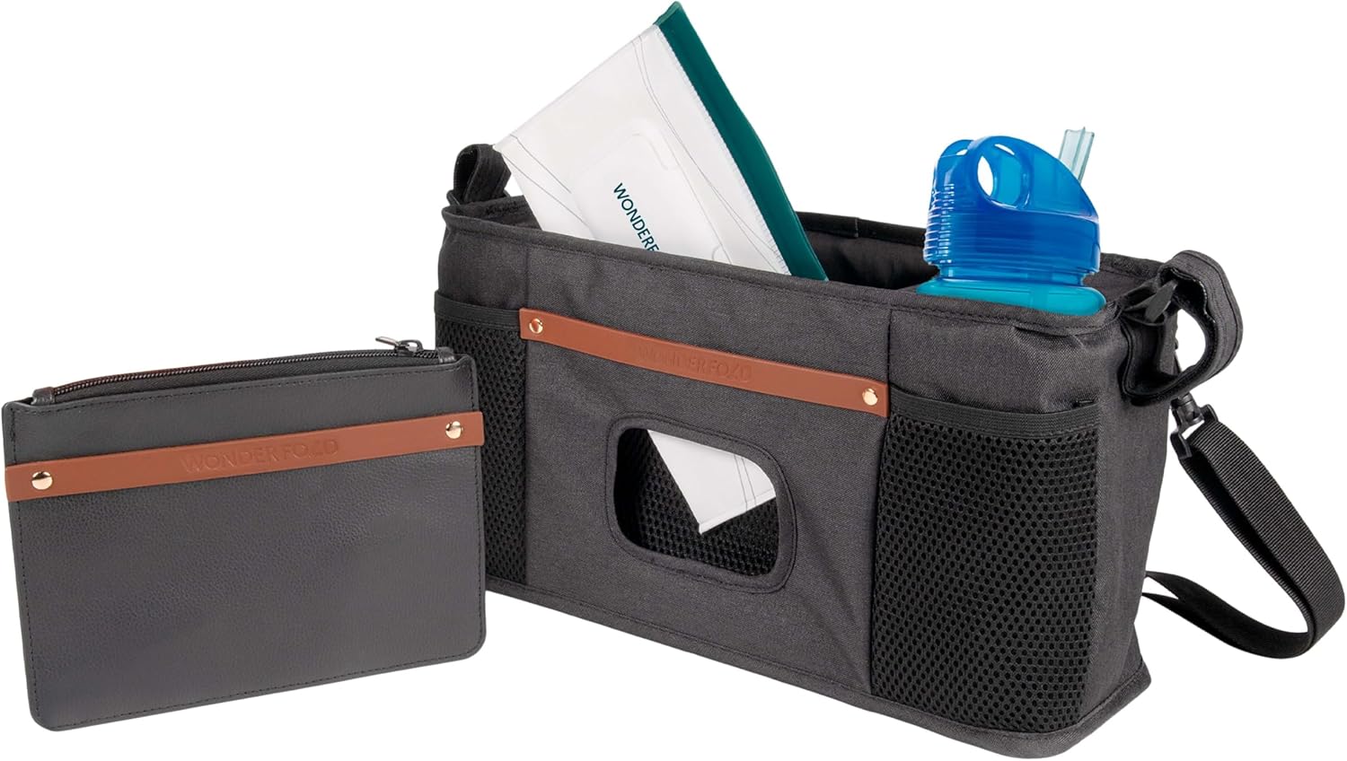 WONDERFOLD Universal Parent Console Stroller Organizer Review