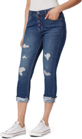 WallFlower Flirty Curvy High-Rise Insta Stretch Crop Jeans