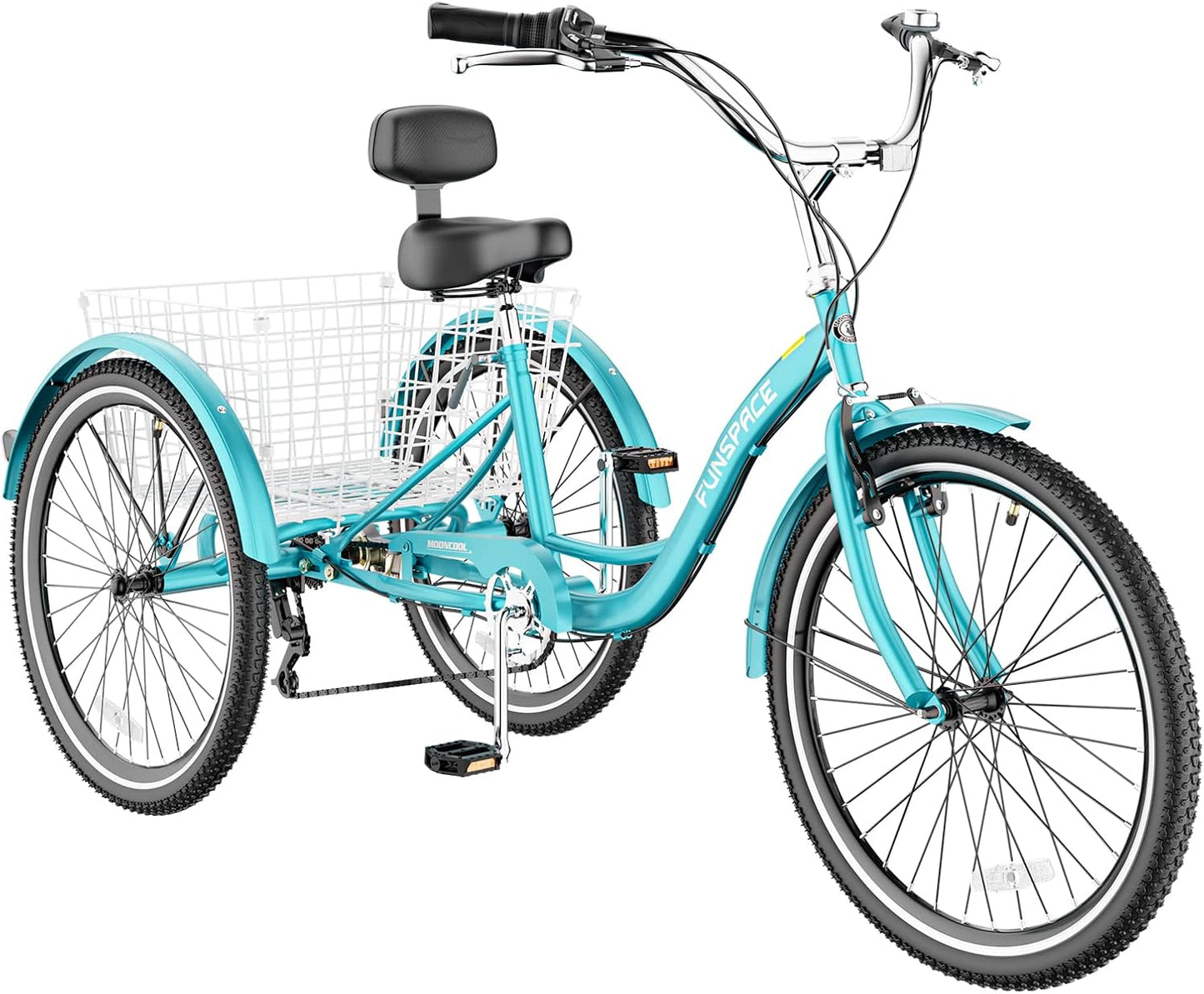 Adult Tricycles for Seniors - MOONCOOL 3 Wheel Trikes