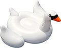 Original Giant Ride On Inflatable Swan Pool Float - Stable Comfort