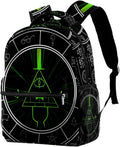 School Backpack for Girls Boys Bill Cipher Elementary Bags