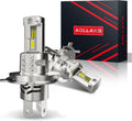 Upgraded H4/9003/HB2 Light Bulb 800% Brighter - 6500K White