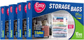 40PCS 3 Gallon Zipper Lock Storage Bags 16x18 - Resealable Organizer