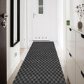 Custom Size Runner Rug 2 ft x 24 ft Non-Slip Rubber Backing - Hallway