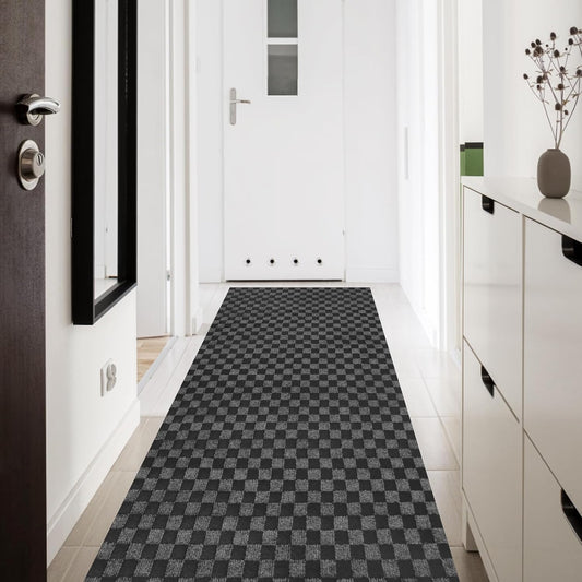 Custom Size Runner Rug with Non-Slip Backing for Any Space