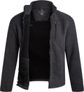 Spyder Mens Fleece Jacket - UPF 30+ Sherpa Lined Zip Up Jacket