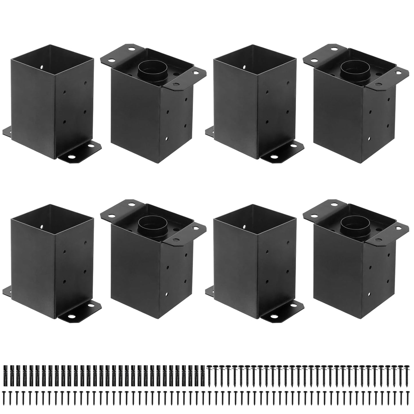4x4 Post Base Brackets for Deck Railing Support and More