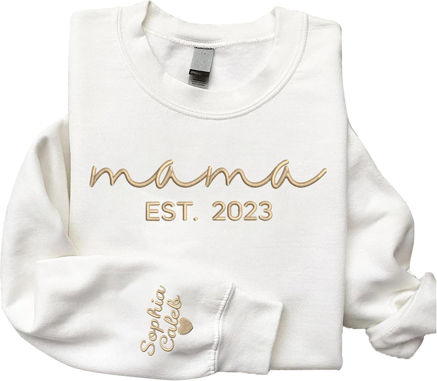 Custom Mama Sweatshirt - Perfect Gift for New Mom! 
