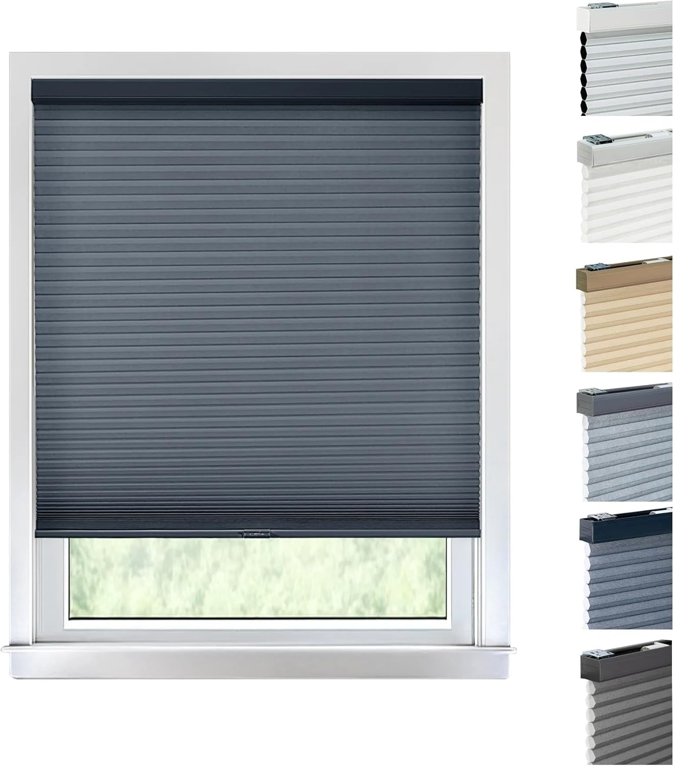 Chicology Cellular Shades - Cordless Window Blinds for Home