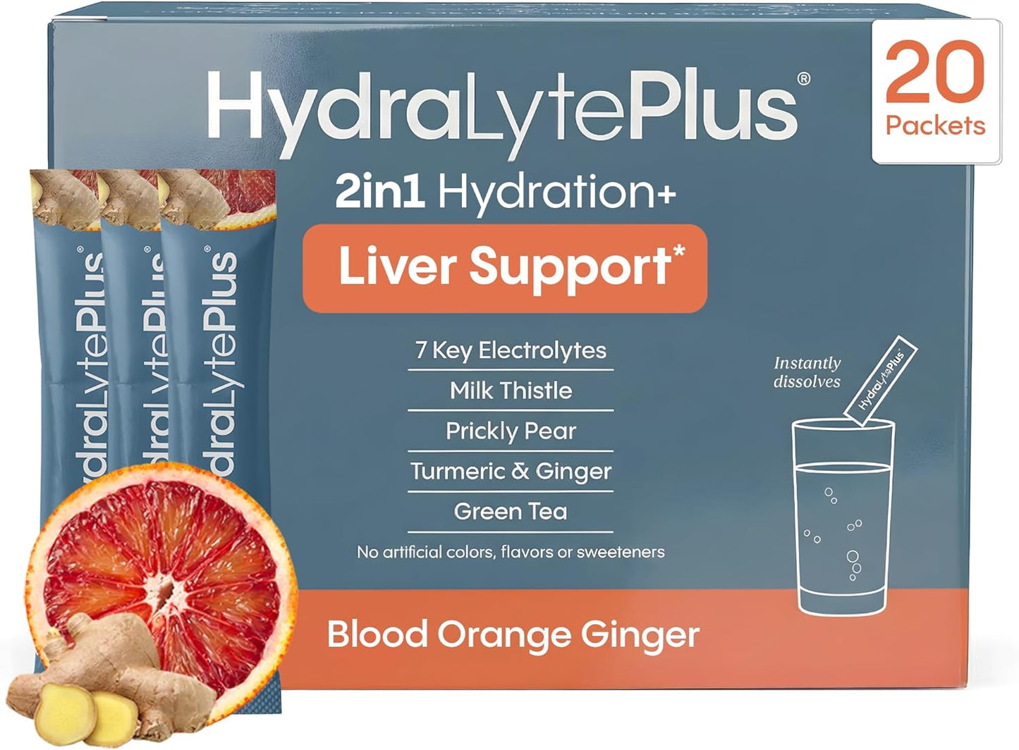 Hydralyte Liver Support Electrolyte Mix for Rapid Rehydration