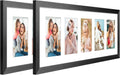 8x24 Collage Frame with 5 Openings for 4x6 Pictures - 2 Pack