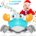 Light-Up Crawling Crab Baby Toy - Sensory Development & Music