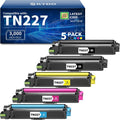 Toner Cartridges Compatible for Brother TN227 High Yield - Value Pack
