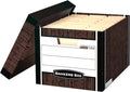 Bankers Box 12-Pack R-Kive Heavy Duty File Storage Boxes with Lids