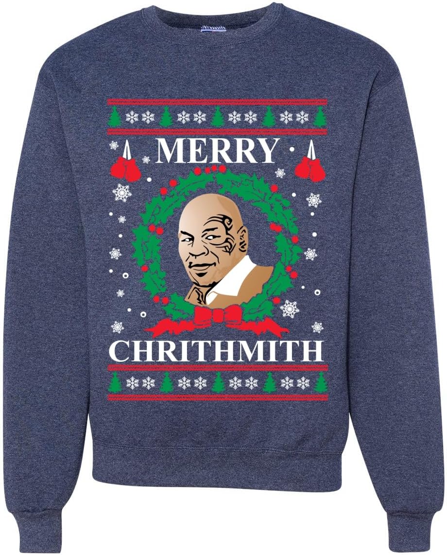 Wild Bobby Merry Chrithmith Ugly Christmas Sweater for Everyone