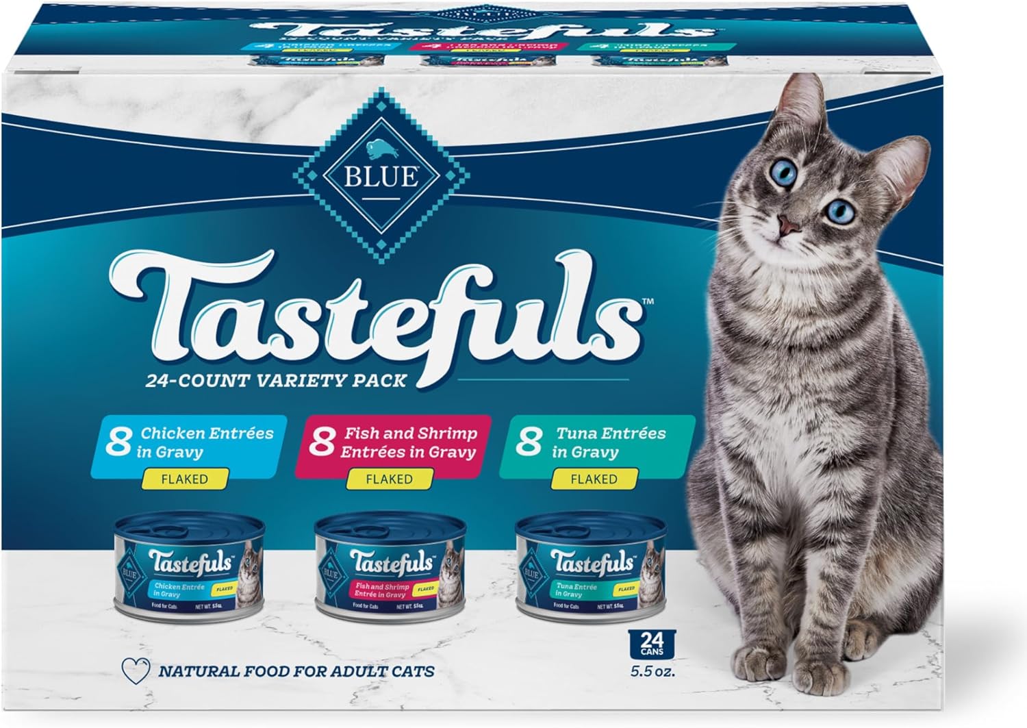 Blue Buffalo Tastefuls Flaked Wet Cat Food Variety Pack Review