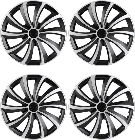 15 Inch Hubcaps Set of 4 for Toyota Camry and More Vehicles