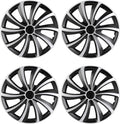 ABX Hubcaps 16 in Set of 4 - Durable Snap On Wheel Covers