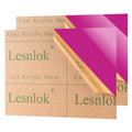 Purple Acrylic Sheets 18 x 24 1/8 in - 2 Pack Plexiglass