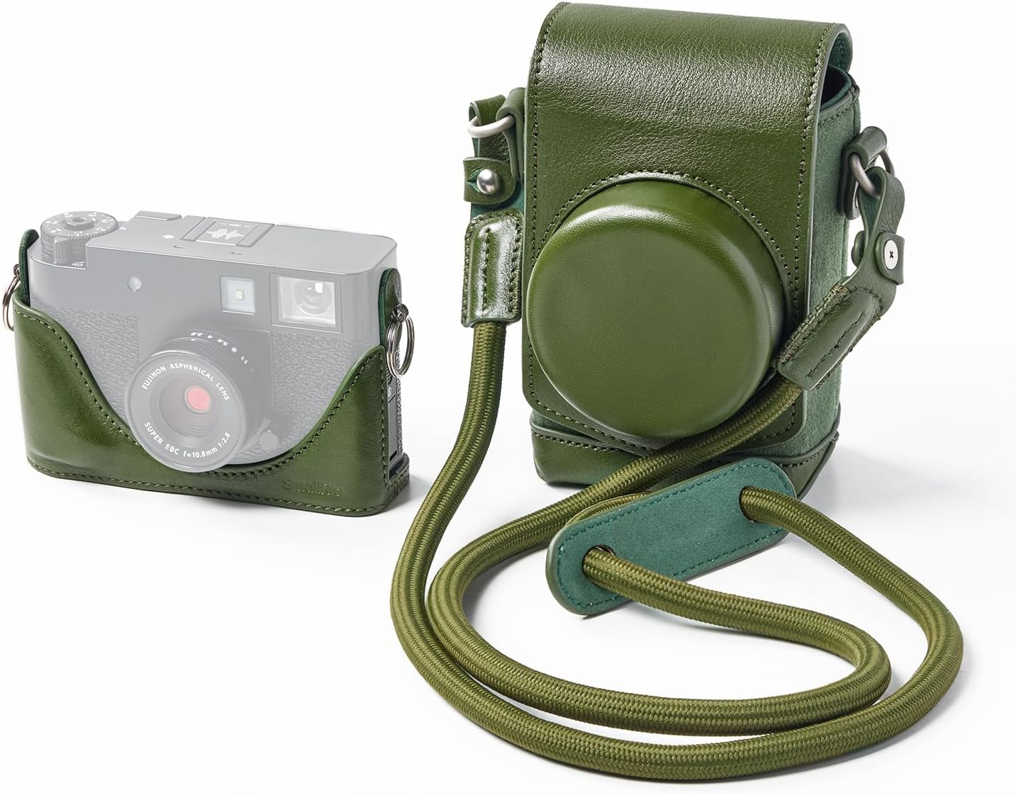 SMALLRIG Leather Case Kit for FUJIFILM X Half - Retro Style