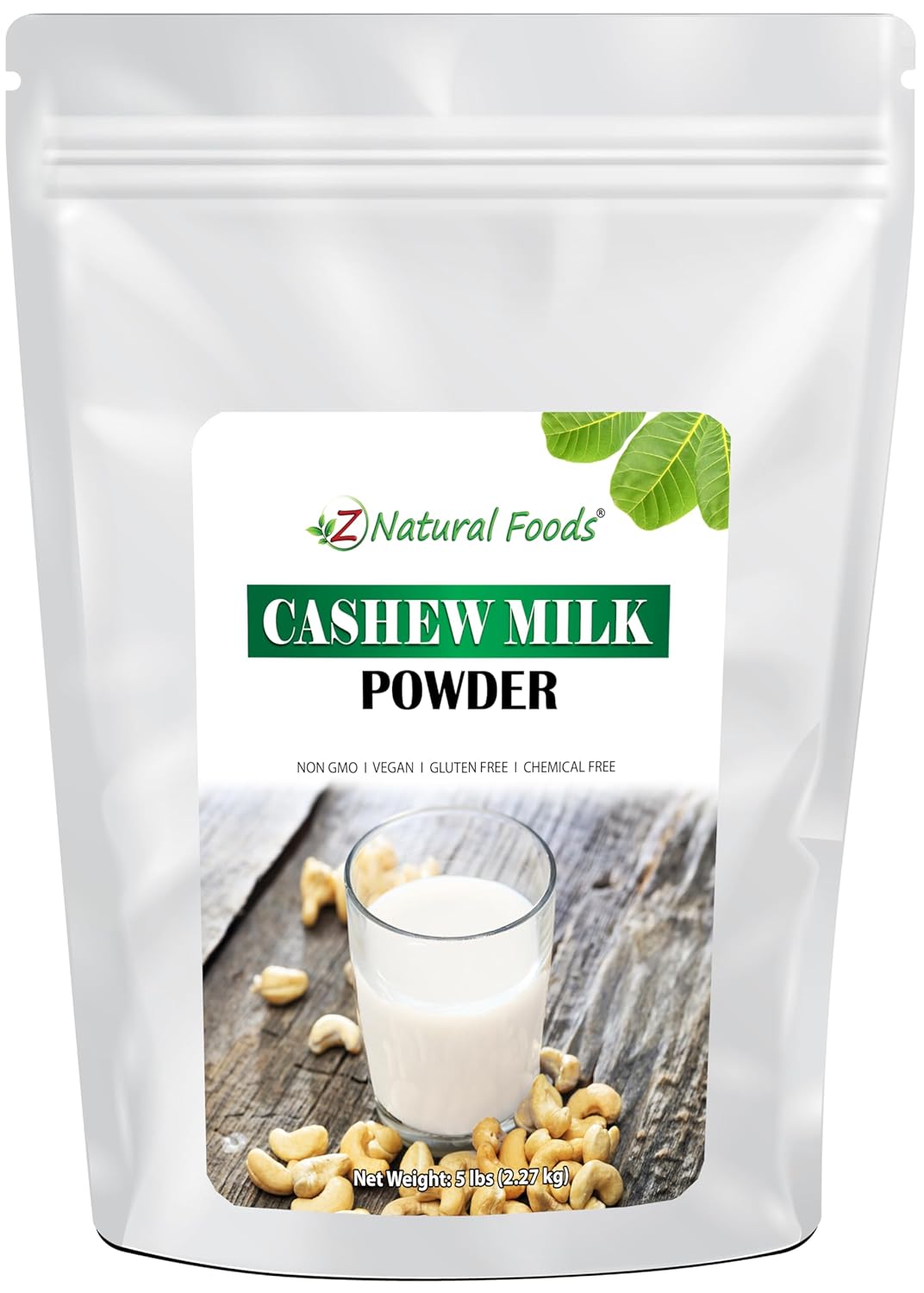 Z Natural Foods Unsweetened Cashew Milk Powder for Health