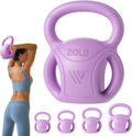RUNWE 3 Handle Kettlebells for Weightlifting and Core Fitness