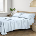 THREAD SPREAD 100% Cotton Queen Sheets Set - 400 TC Sateen Softness
