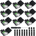DB9 Breakout Connector Solderless RS232 D-SUB Female - Compact Adapter