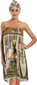 Women's Soft Cozy Bath Towel Wrap Set - Lightweight Spa Wrap