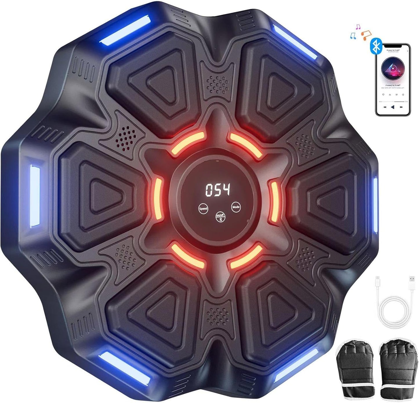 2025 Smart Music Boxing Machine - 9 Modes Speeds