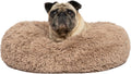 Best Pet Supplies Round Donut Dog Bed for Calming Comfort