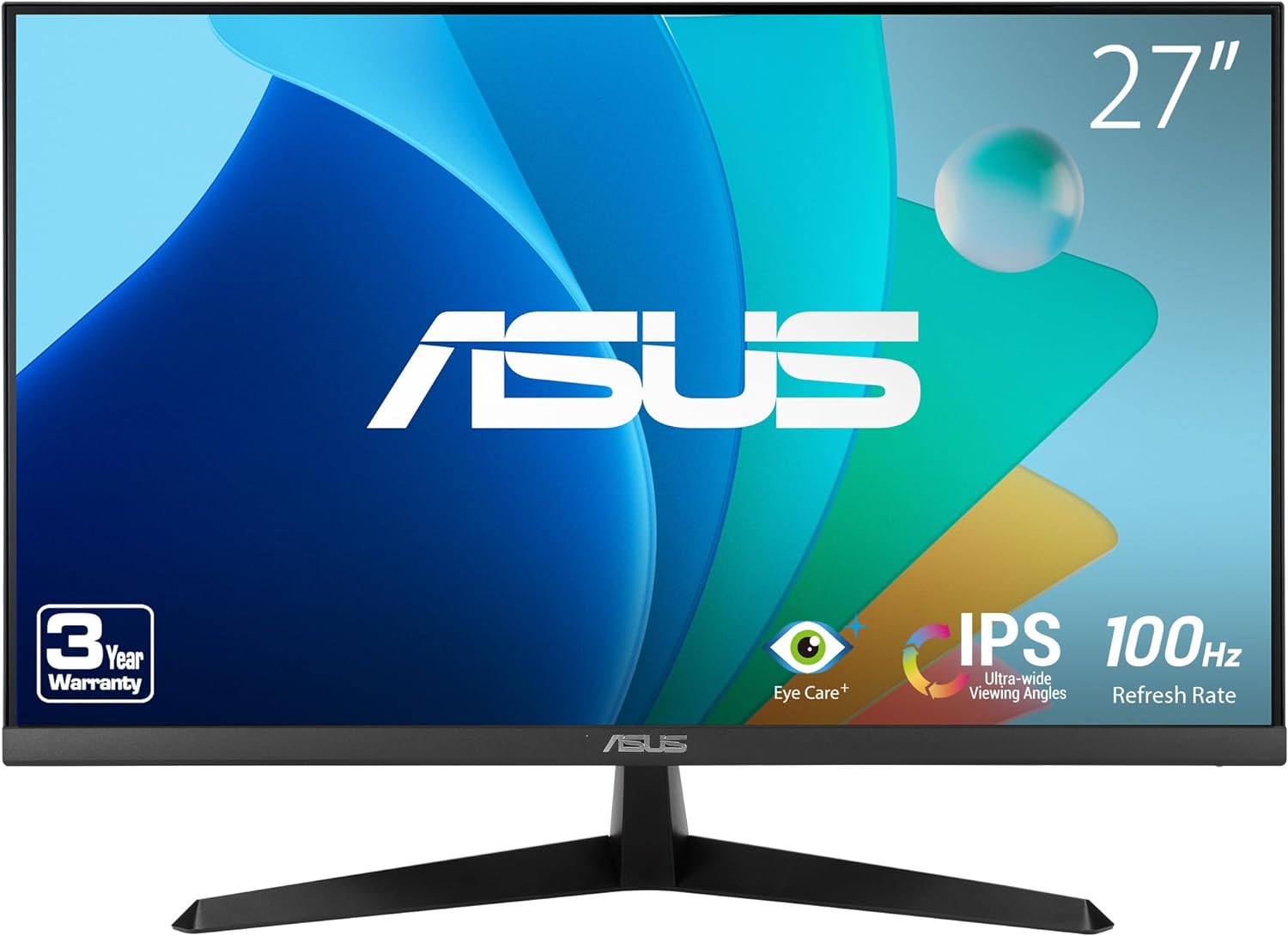 ASUS 27 Full HD Monitor: SmoothMotion & Eye Care