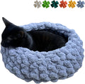 Cat Nest Bed Premium Handwoven Washable Soft Round Cave House