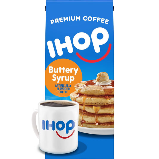 IHOP Butter Syrup Coffee, 11 oz - Rich & Indulgent