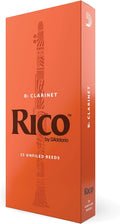 Rico Bb Clarinet Reeds Strength 2.0 25-Pack - Easy Response