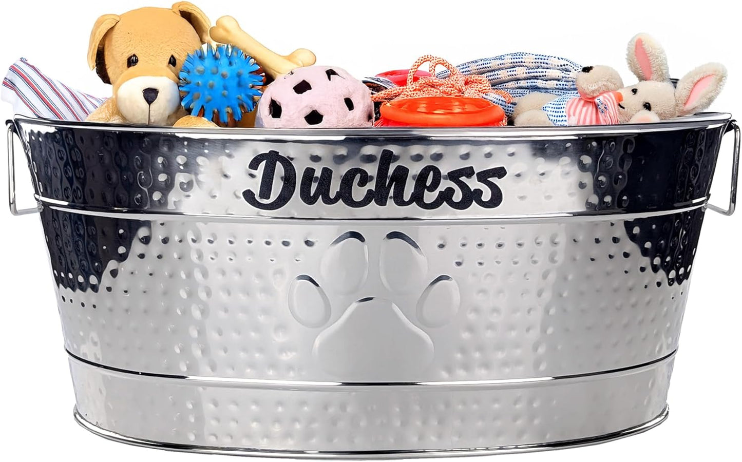Personalized Metal Dog Toy Box for Stylish Pet Storage Solutions